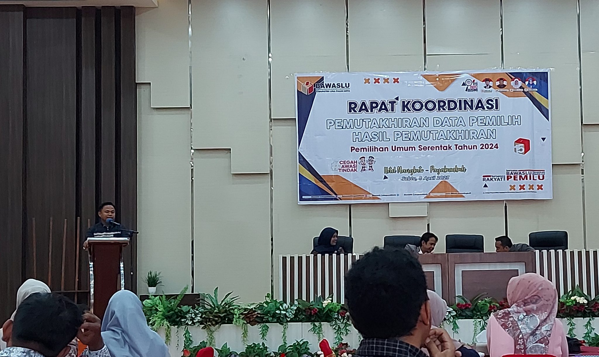 Bawaslu Limapuluh Kota Gelar Rakor Terkait PDPHP