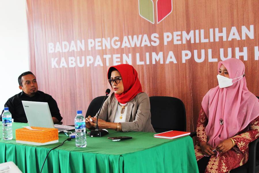 Aermadepa Sebut Bawaslu 50 Kota Garda Depan Penegakan Hukum Pemilu 2024