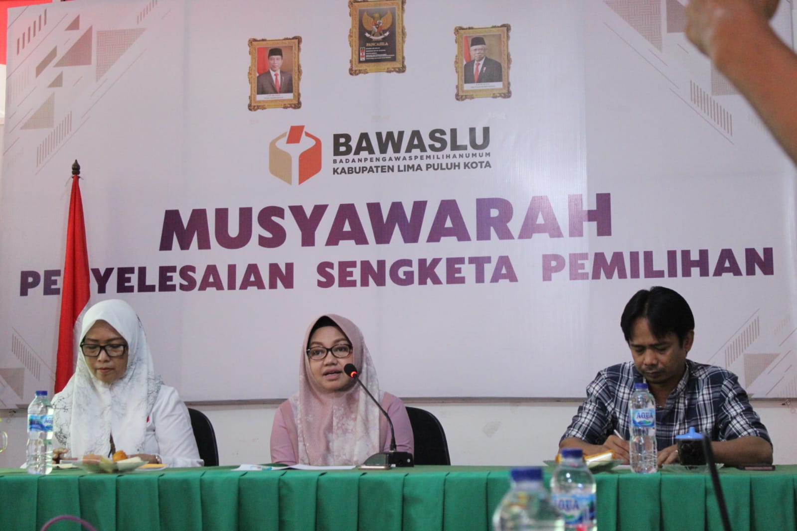 Bawaslu Kabupaten Lima Puluh Kota Terima Kunjungan Supervisi dan Monitoring oleh Divisi Penanganan Pelanggaran Bawaslu Provinsi Sumatera Barat
