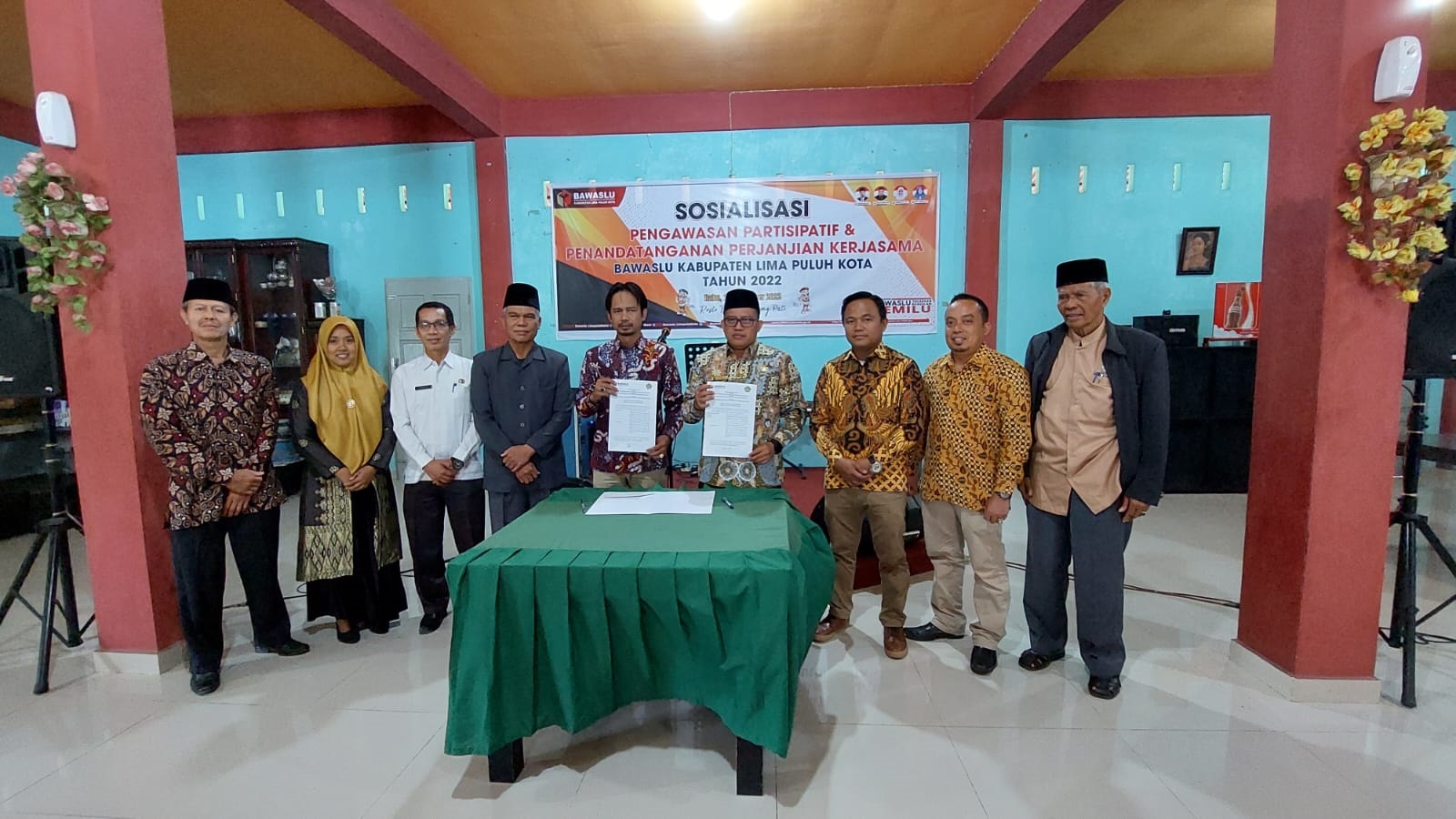 Bawaslu Limapuluh Kota kerjasama dengan Kemenag untuk tingkatkan pengawasan partisipatif