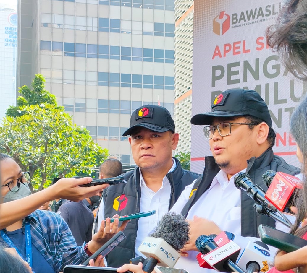 Gelar Apel Siaga Serentak se-Indonesia, Bawaslu Siap Awasi Pemilu 2024