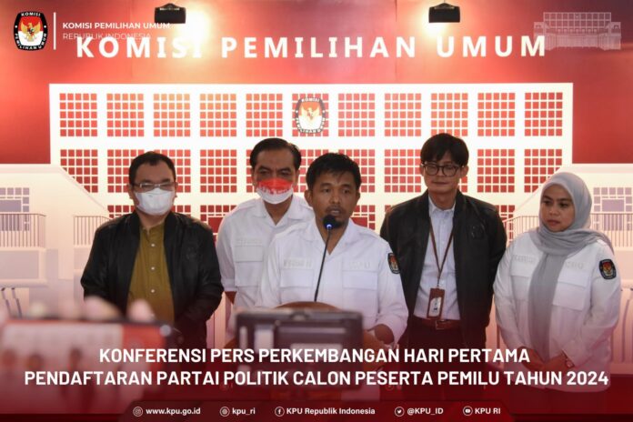 Enam dari Sembilan Parpol yang Daftar ke KPU Dinyatakan Lengkap 100 Persen