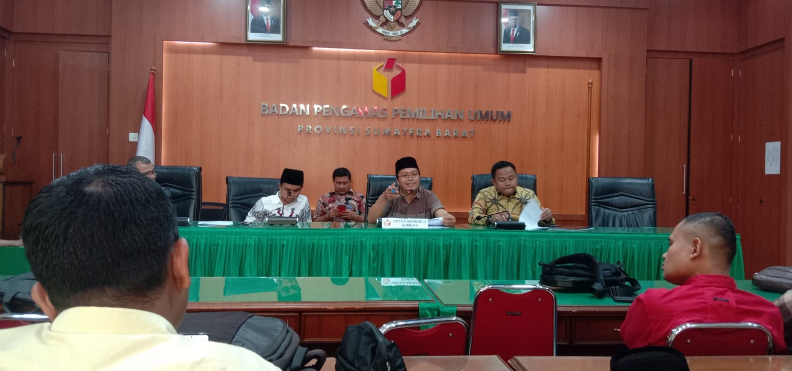 Pimpinan Bawaslu Provinsi Sumbar