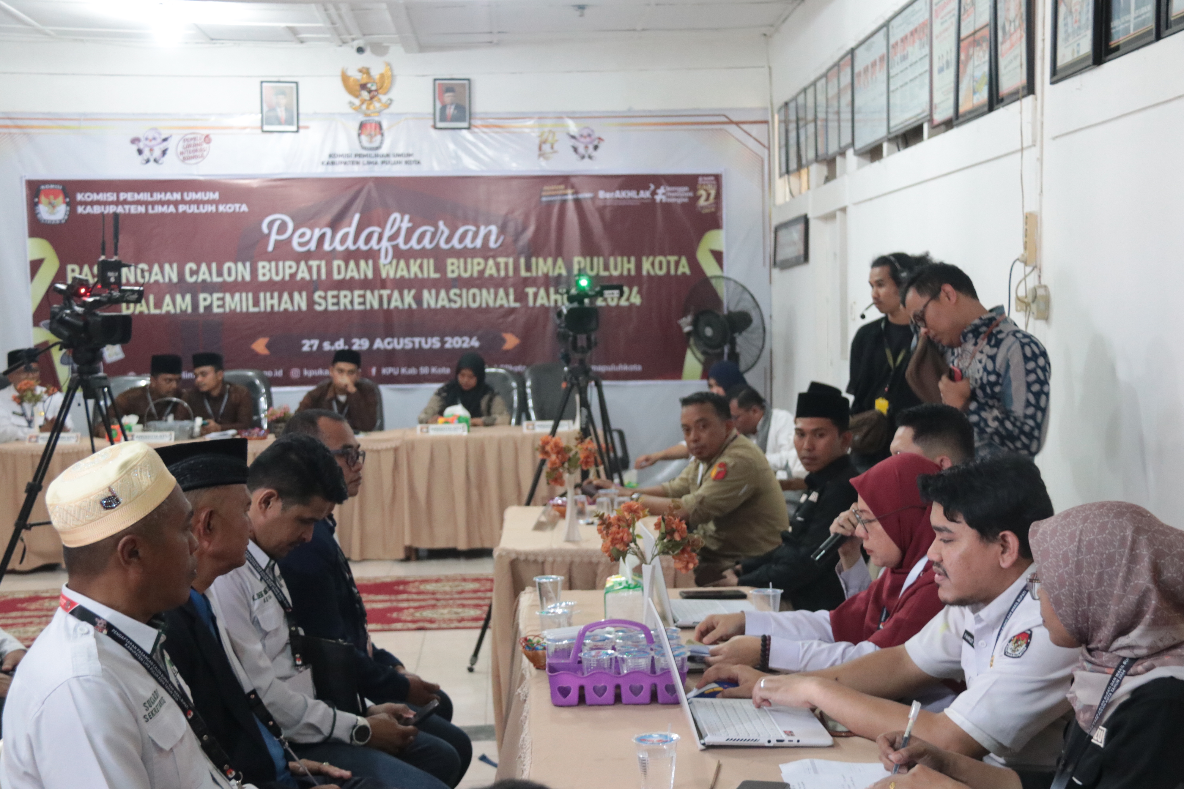 Pengawasan hari ketiga pencalonan kepala daerah Pemilihan Serentak Tahun 2024