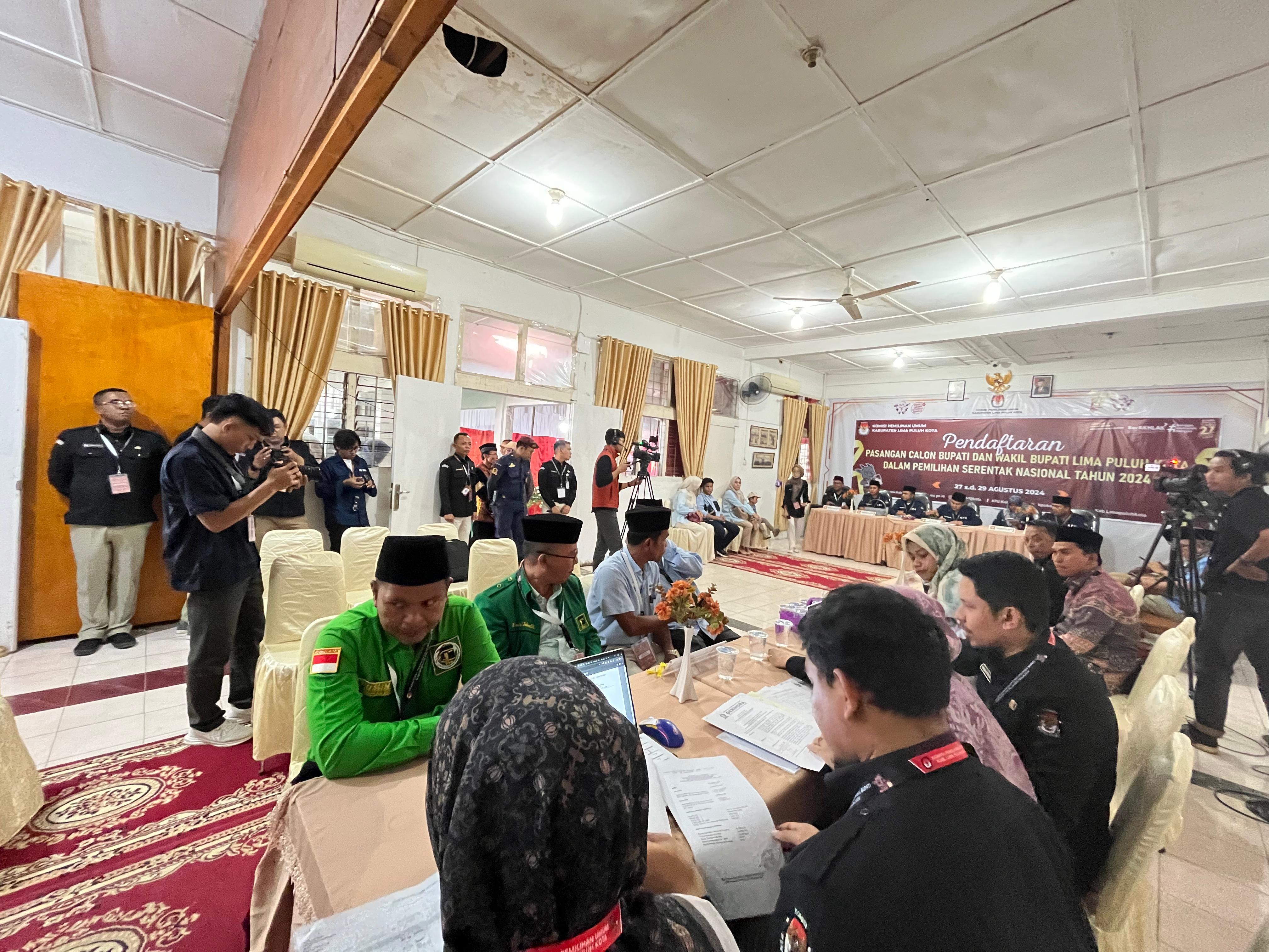 Pengawasan hari kedua pencalonan kepala daerah Pemilihan Serentak Tahun 2024