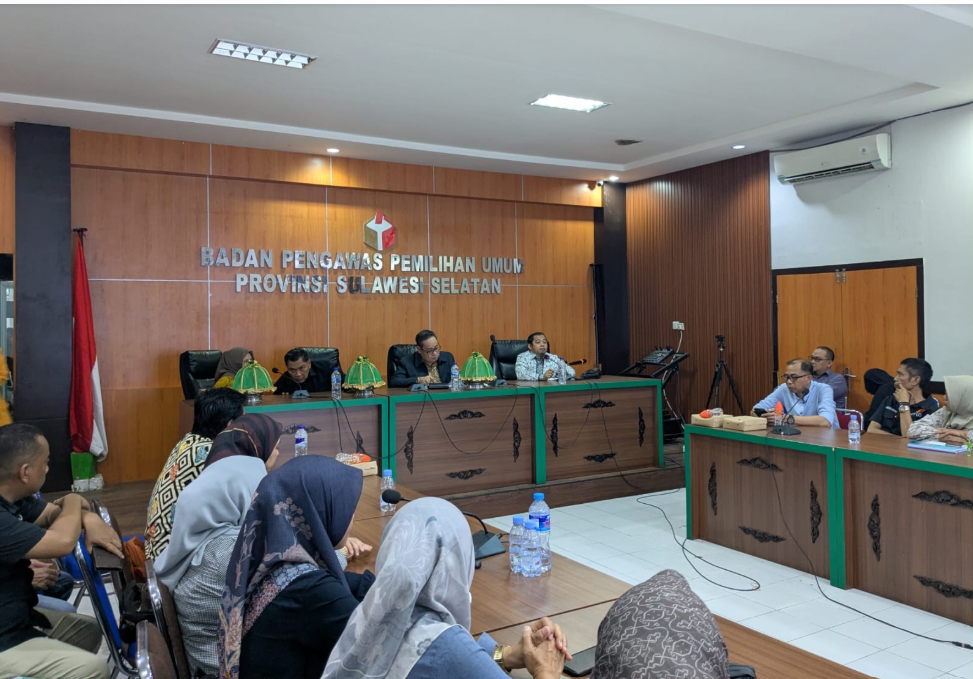Suasana kegiatan Rapat Evaluasi Kinerja SDM dan Penyelenggara Adhoc Tahapan Pemilihan Tahun 2024 pada Sabtu (15/2/2025)/foto: Publikasi dan Pemberitaan Bawaslu.