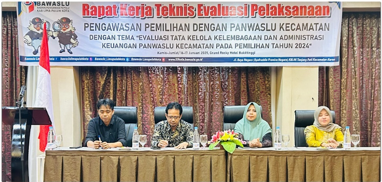 Kegiatan Tata Kelola Arsip Bawaslu Lima Puluh Kota