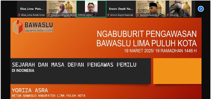 Ngabuburit Pengawasan Bawaslu Lima Puluh Kota