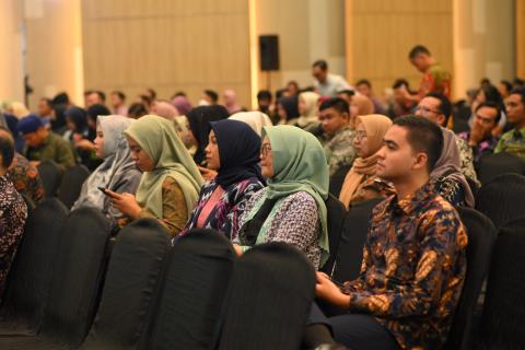 Kasubag HP2H Lima Puluh Kota saat Rapat Nasional