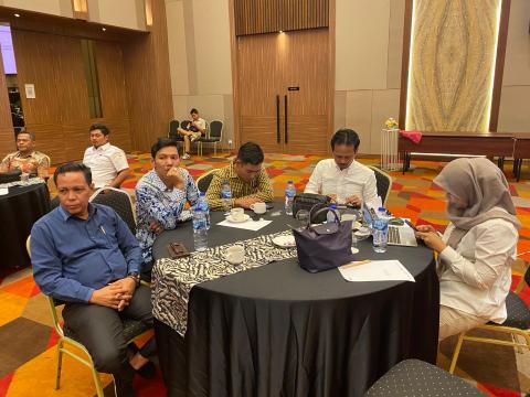 Ketua Bawaslu Lima Puluh Kota Yoriza Asra saat kegiatan