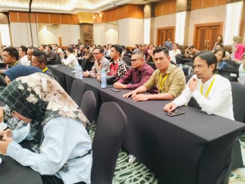 Ketua Bawaslu saat pelaksanaan kegiatan