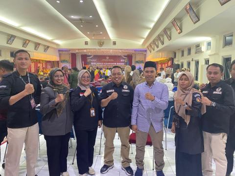 Pimpinan dan sekretariat Bawaslu Lima Puluh Kota dalam pelaksanaan pengawasan