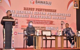 Tingkatkan Kualitas Pelayanan Publik Kepemiluan, Bawaslu Buat Peta Rencana Pemerintahan Berbasis Elektronik