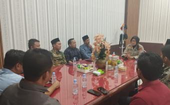 TINGKATKAN SINERGITAS, BAWASLU KABUPATEN LIMA PULUH KOTA MELAKUKAN KOORDINASI DENGAN KAPOLRES PAYAKUMBUH