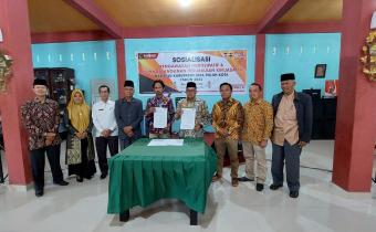 Bawaslu Limapuluh Kota kerjasama dengan Kemenag untuk tingkatkan pengawasan partisipatif