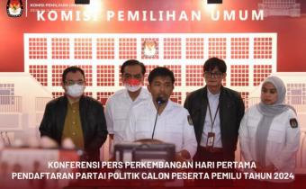Enam dari Sembilan Parpol yang Daftar ke KPU Dinyatakan Lengkap 100 Persen