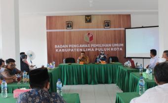 Sonsong Pemilu 2024, Bawaslu Limapuluh Kota Maksimalkan Penyebarluasan Informasi
