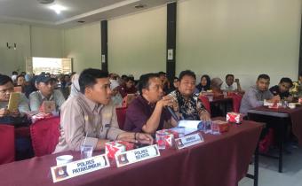 Anggota BAwaslu Lima Puluh Kota Ismet Aljannata sampaikan hasil pengawasan