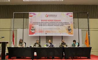 Rapat Kerja Teknis Pengawasan Pencalonan Gubernur dan Wakil Gubernur, Bupati dan Wakil Bupati serta Walikota dan Wakil Walikota Tahun 2024 di Balcone Hotel, 23-24 Agustus 2024