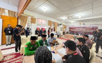 Pengawasan hari kedua pencalonan kepala daerah Pemilihan Serentak Tahun 2024