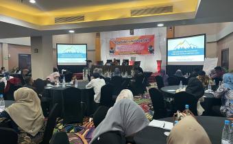 Peserta kegiatan saat kegiatan pembukaan