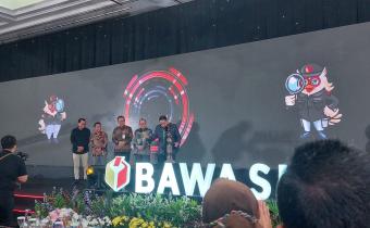 Koordiv SDMOD Bawaslu RI, Herwyn J Malonda saat memberikan sambutan