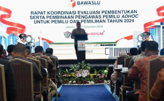 Bawaslu Lima Puluh Kota hadiri Rapat Koordinasi Evaluasi Pembentukan serta Pembinaan Pengawas Pemilu Adhoc