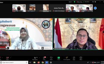 Ketua Bawaslu Rahmat Bagja saat menjadi narasumber dalam giat Ngabuburit Pengawasan yang digelar Bawaslu DIY pada Selasa (4/3/2025) secara daring.