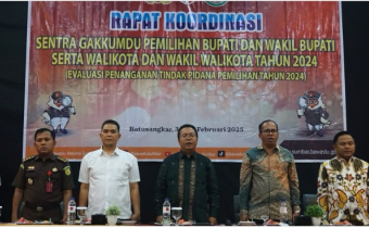 Evaluasi Penanganan Pelanggaran Tindak Pidana