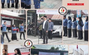 Upacara peringatan Harlah Pancasila, Senin (2/6/2025)