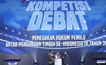 Kompetisi Kompetisi Debat Penegakan Hukum Pemilu IV Tahun 2024