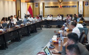 Rapat Urgensi Harmonisasi Pengaturan Penegakan Hukum Pemilu Pasca Putusan MK Nomor 135/PUU-XXII/2024 di Jakarta, Rabu (23/7/2025).