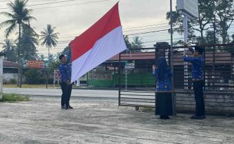 Pengibaran bendera Merah Putih