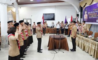 pelantikan Ketua dan Anggota Majelis Pembimbing Cabang (Mabicab) serta Pengurus Kwartir Cabang (Kwarcab) Gerakan Pramuka Kabupaten Lima Puluh